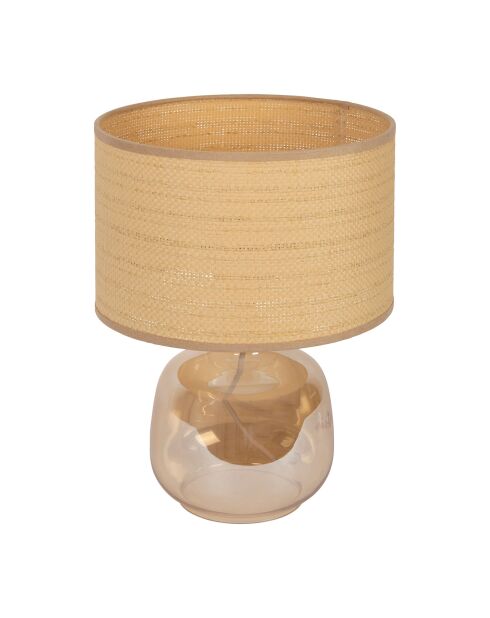 Céleste lamp rook en ecru - 26 x 36 cm