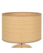 Céleste lamp rook en ecru - 26 x 36 cm