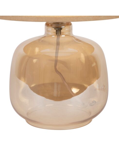 Céleste lamp rook en ecru - 26 x 36 cm