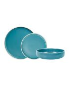 Juego de vajilla azul Aeki - 18 piezas