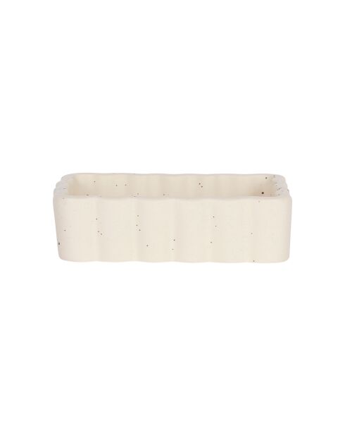 Soporte de bolsillo Aurore beige - 14 x 9,5 x 4 cm