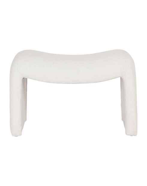 Tabouret Minimal écru - 71  x   44 cm