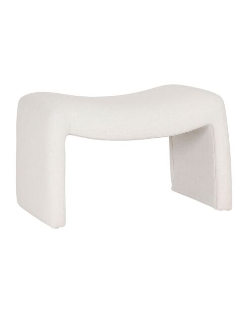 Tabouret Minimal écru - 71  x   44 cm