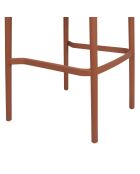 Chaise haute Lumi terracotta - 52  x  49  x  100 cm