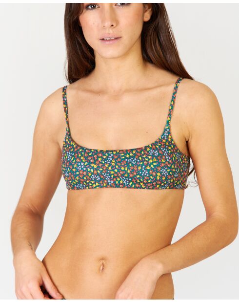 Weiches, laubgrünes Bikinioberteil von Giardinetto