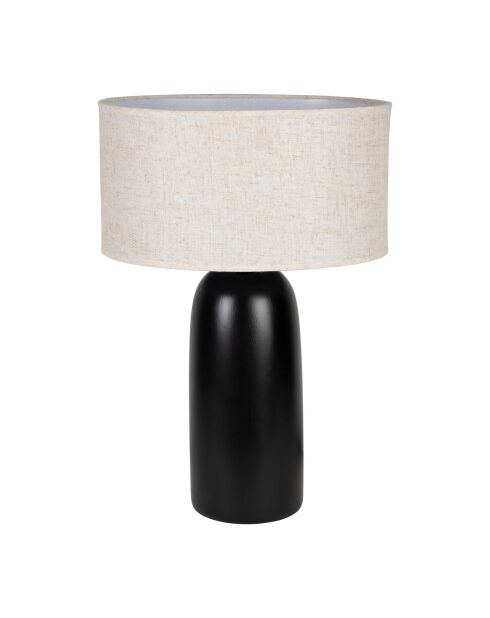 Vita Lampe schwarz und beige - 40 x 30 x 60 cm