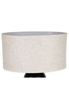 Vita Lampe schwarz und beige - 40 x 30 x 60 cm