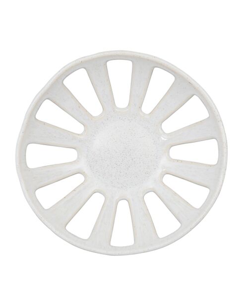 Biologische witte beker - 28 x 7 cm