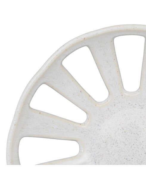 Biologische witte beker - 28 x 7 cm