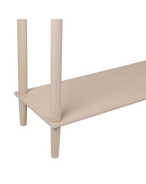 Consola Nolita gris con 2 cajones - 90 x 30 x 75 cm