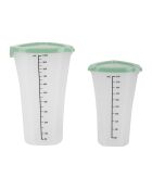 Set di 2 pezzi di misurino in plastica Candlemas - 0,5/1 L