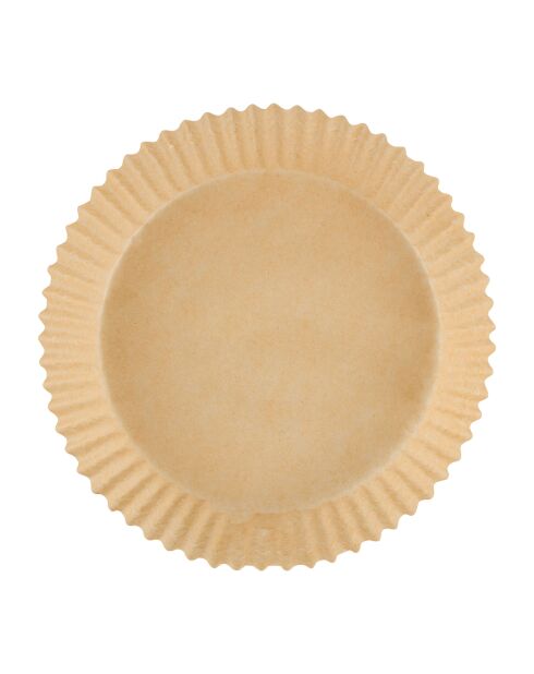 Juego de 50 piezas de papel redondo para hornear al aire - D.16 cm