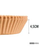 Juego de 50 piezas de papel redondo para hornear al aire - D.16 cm