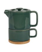 Egois Nordika theepot met smaragd - 45 cl