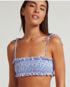 Lilac Wonderland Bandeau-Bikinioberteil