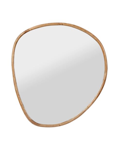 Hervea natürlicher Spiegel - 93 x 97 cm