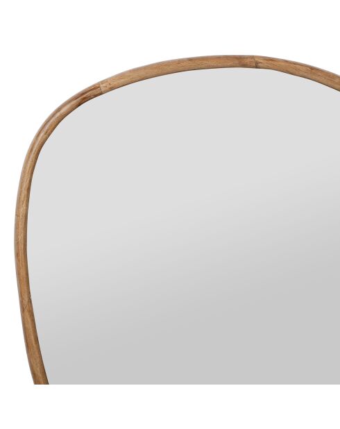 Hervea natürlicher Spiegel - 93 x 97 cm