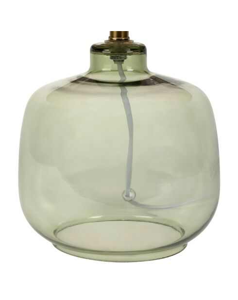 Lampe Celeste in Grün und Beige - 26 x 36 cm