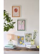 Lampe Celeste in Grün und Beige - 26 x 36 cm