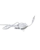 Weiße Lampe Sweet Leaves - 12 x 28 cm