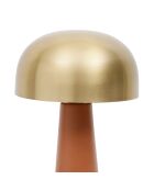 Champart Lampe aus Terrakotta und Gold - 25 x 36 cm