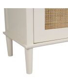Armario blanco con 2 puertas Nolita - 71 x 30 x 66 cm