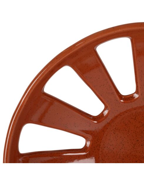 Schaaltje van biologische terracotta - 28 x 7 cm