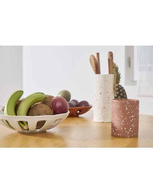 Schaaltje van biologische terracotta - 28 x 7 cm