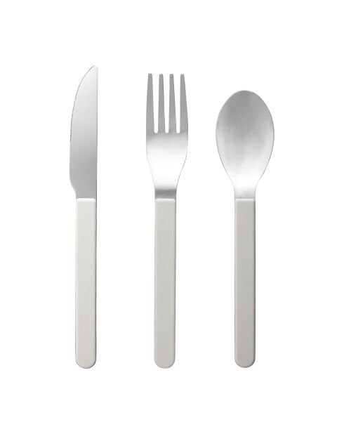 Set di 3 posate in acciaio inossidabile Bonjour-Bonjour gris - 17/18,5/18 cm