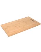 FSC bamboe snijplank rechthoekige vorm - 45x27x1,5 cm