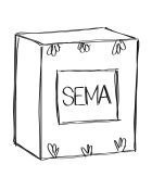 Pep'S Pop beigefarbene Hängeleuchte - D70xh17 cm