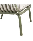 Lumi kaki tweezitsfauteuil - 74 x 67 cm