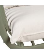 Lumi kaki tweezitsfauteuil - 74 x 67 cm