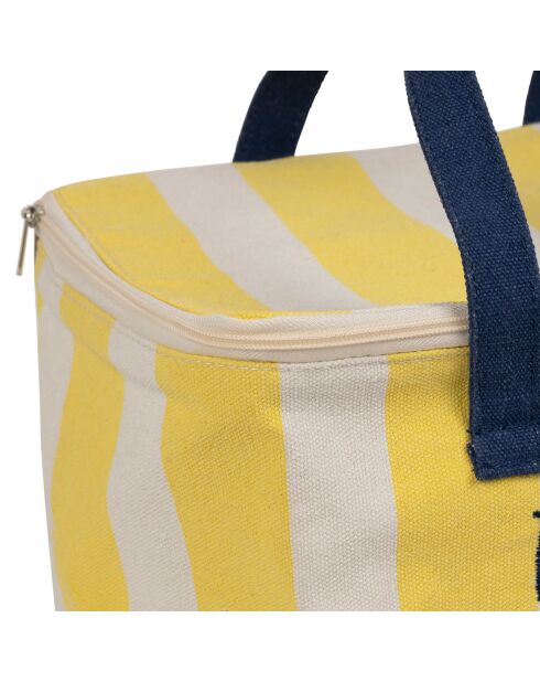 Borsa termica Medi gialla e blu - 24 x 17 cm