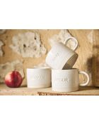 Tasse à thé Amour famille écru - 30 Cl