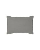 Federa in lino lavato liscio grigio ghiaia Nouvelle Vague