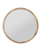 Specchio naturale Hervea - D:80 cm