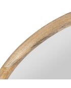 Specchio naturale Hervea - D:80 cm