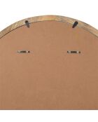 Specchio naturale Hervea - D:80 cm