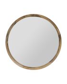 Specchio naturale Hervea - D:80 cm