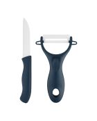 Coltello e pelapatate Jeune Habitat in ceramica - 16,5/13 cm