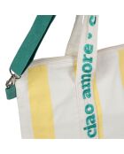 Gele en groene geïsoleerde tas Medi - 50 x 40 cm