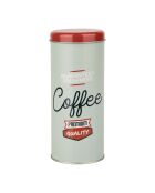 Betty Decor Koffiepadbox rood/groen - D.7,5 cm