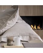 Copripiumino in lino naturale Venise Métis, tinta unita