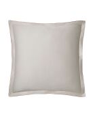 Federa per cuscino Zadig con stampa in raso di cotone biologico marrone terracotta