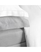 Lenzuolo con angoli elasticizzati in puro lino naturale del Maine