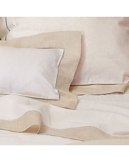 Federa in lino bicolore Natural Paris
