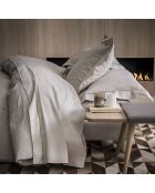 Federa per cuscino in lino naturale Venise Métis, tinta unita