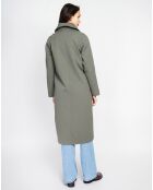 Leichter khakifarbener Trenchcoat Léa