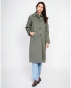 Leichter khakifarbener Trenchcoat Léa